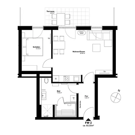 Roberta - Sonnenweg 44 2 Appartement Diemelsee